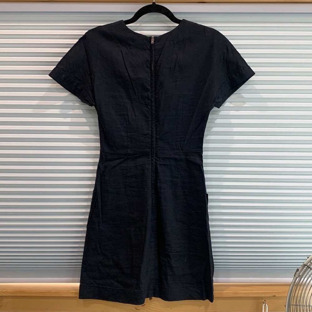 theory little navy blue dress - Picture 4 of 5
